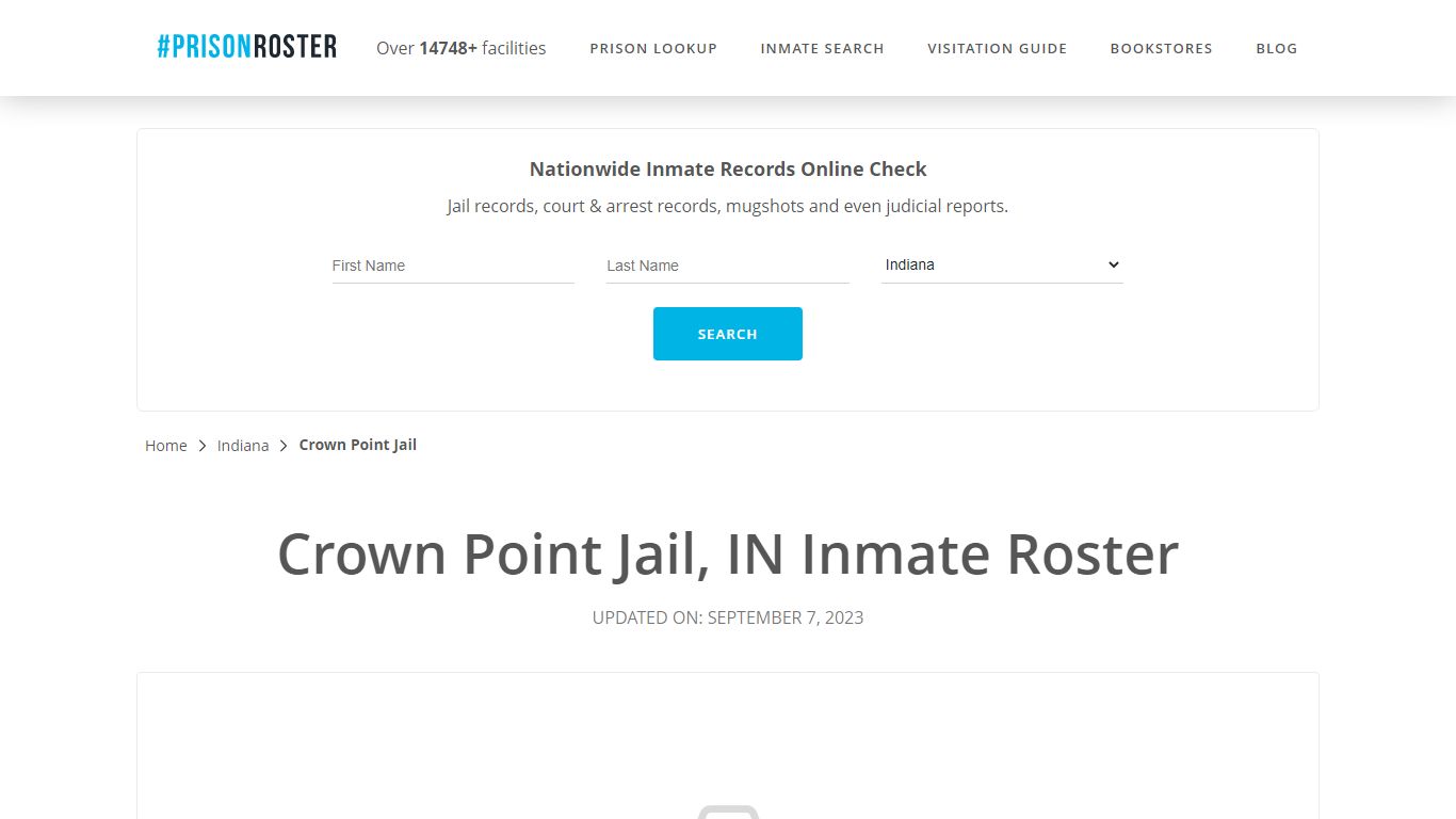 Crown Point Jail, IN Inmate Roster - Prisonroster
